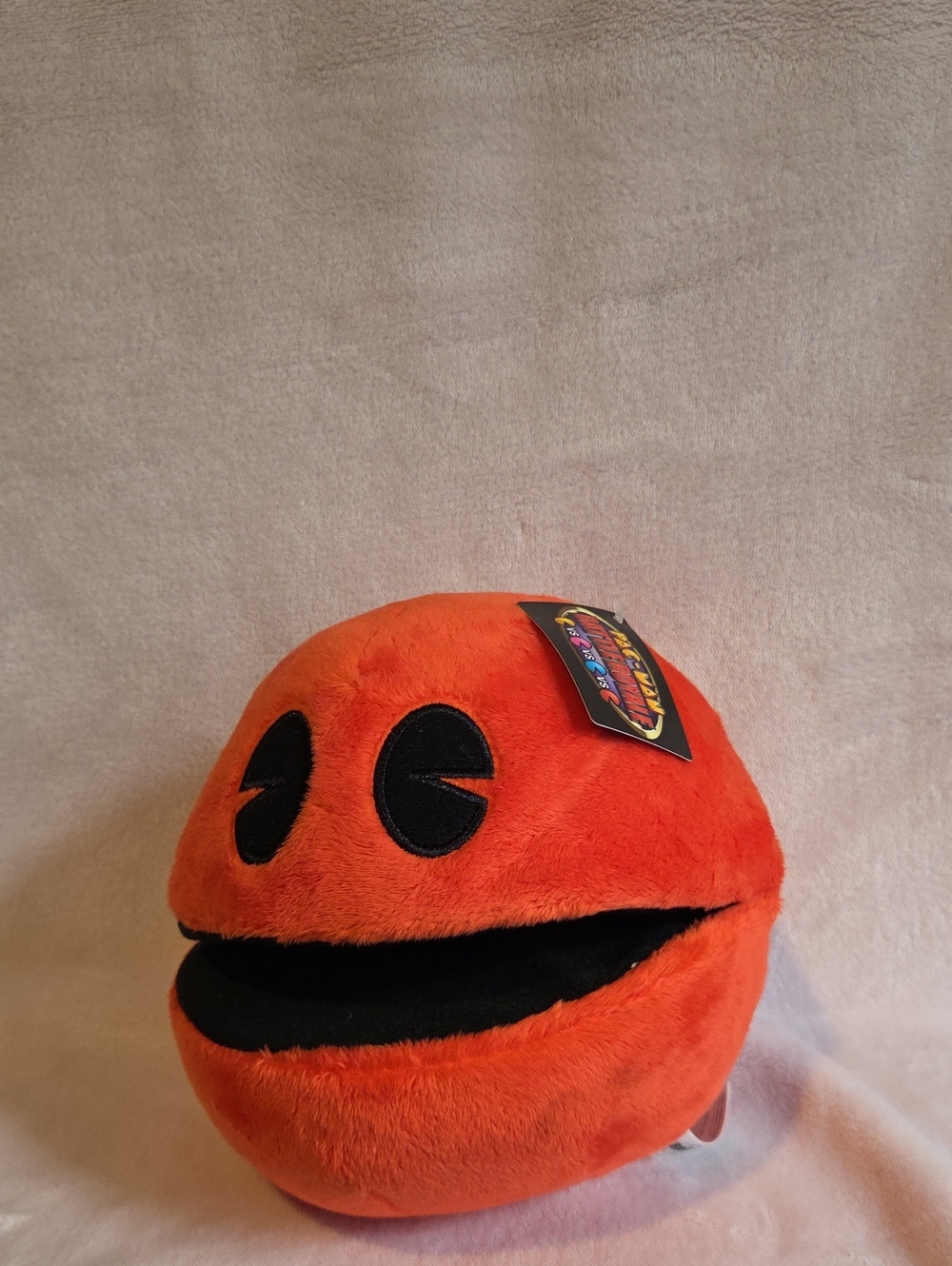 Red Pac-man Plush Toy